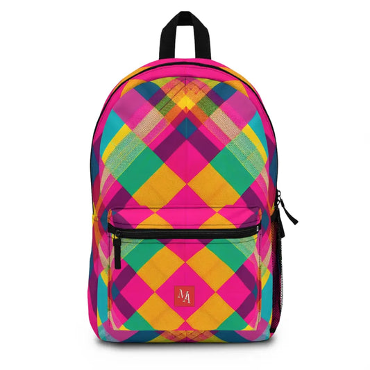 Geometric Spectrum Fusion Backpack One size Bags