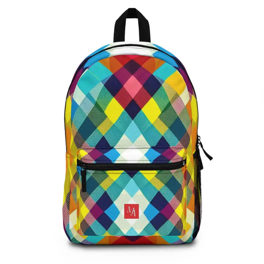 Geometric Spectrum Fusion Backpack One size Bags