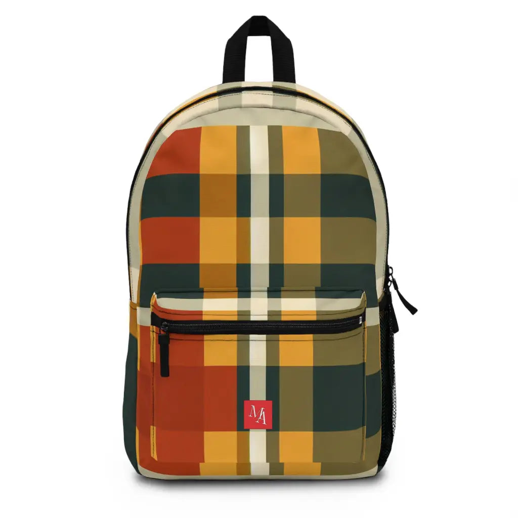 Geometric Spectrum Grid - Backpack - One size - Bags