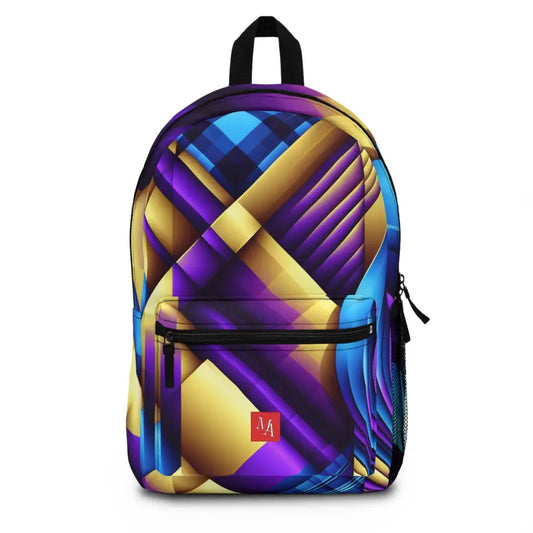 Geometric Spectrum Wonders Backpack One size Bags