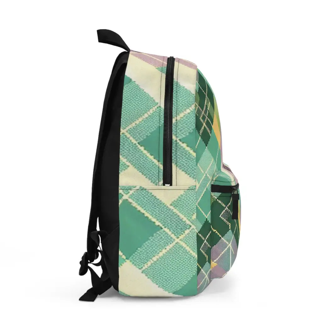 Geometric Spectrum Woven in Time - Backpack - One size