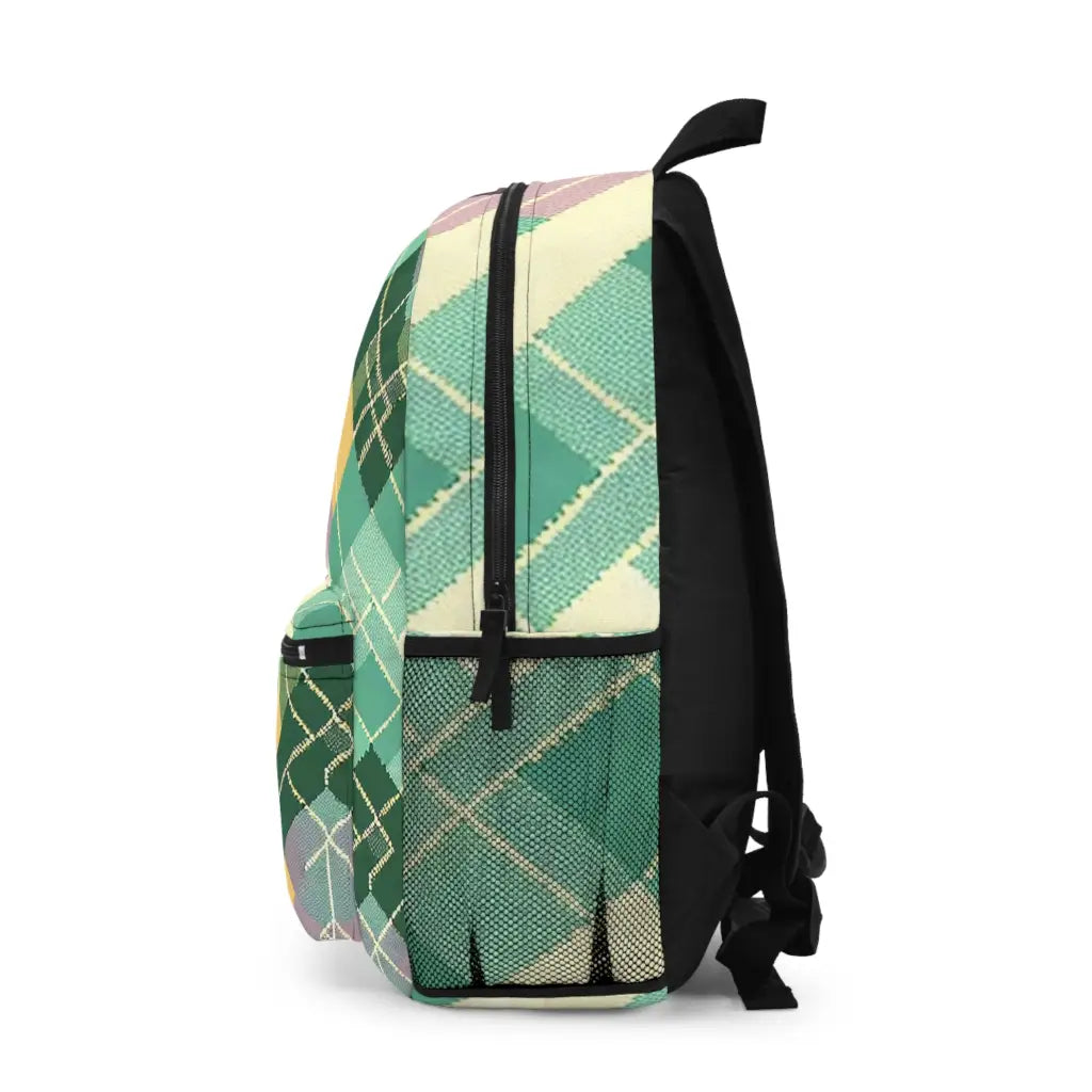 Geometric Spectrum Woven in Time - Backpack - One size