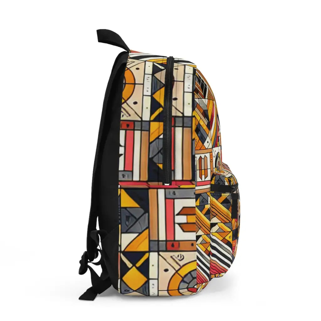 Geometric Tapestry Backpack One size Bags