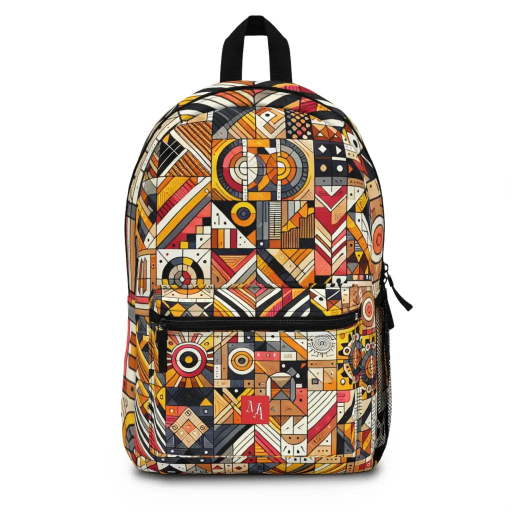 Geometric Tapestry Backpack One size Bags
