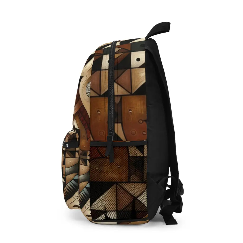 Geometric Tapestry Backpack One size Bags