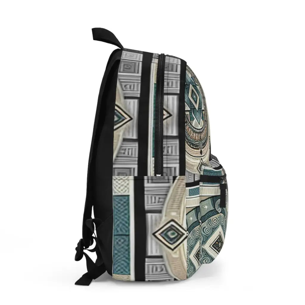 Geometric Tapestry Backpack One size Bags