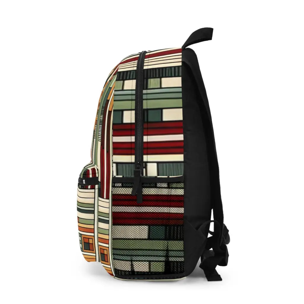 Geometric Tapestry Backpack One size Bags