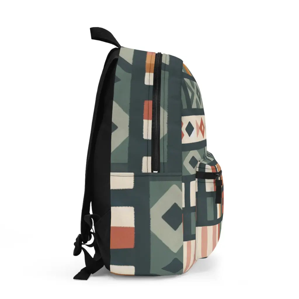 Geometric Tapestry of Tradition - Backpack - One size - Bags