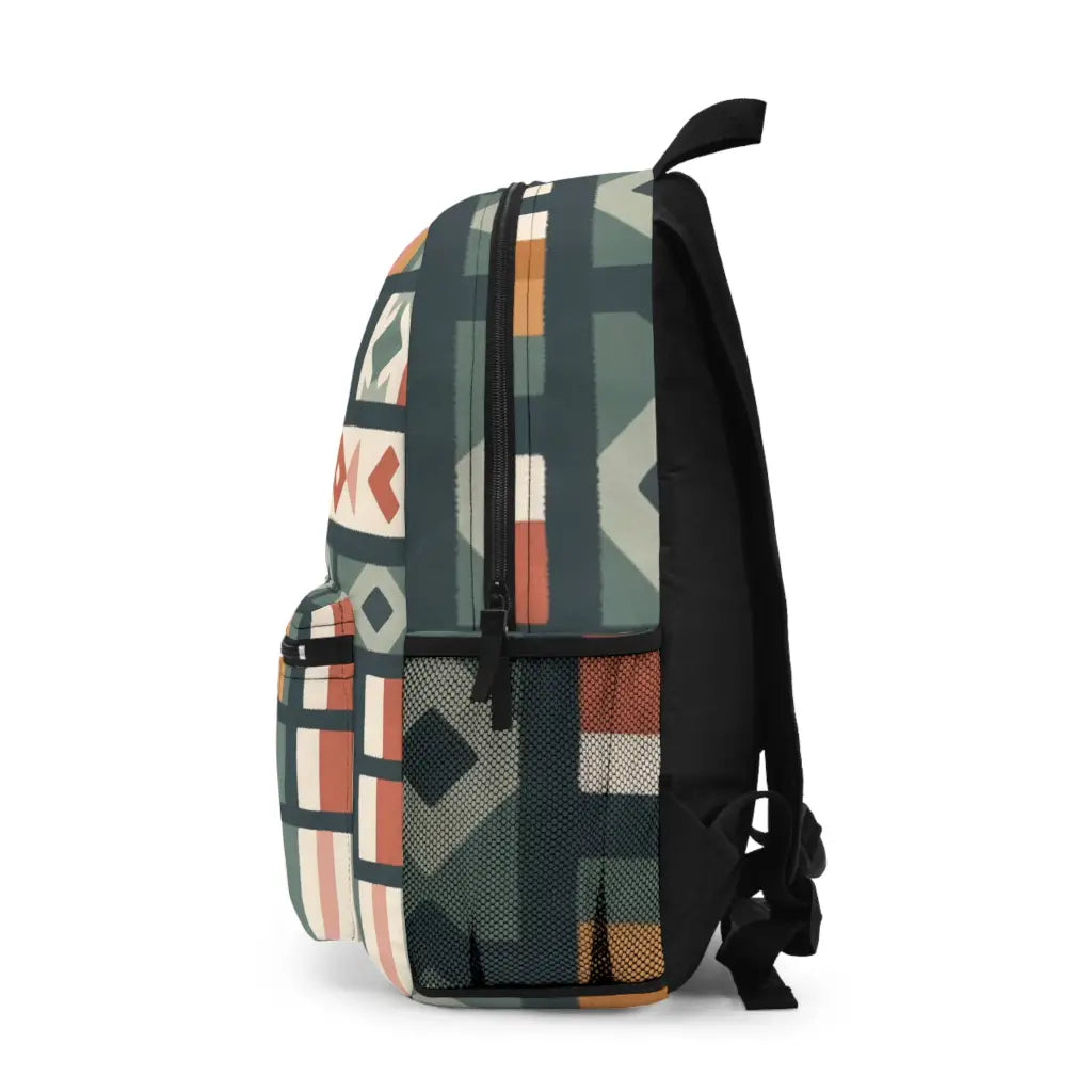 Geometric Tapestry of Tradition - Backpack - One size - Bags