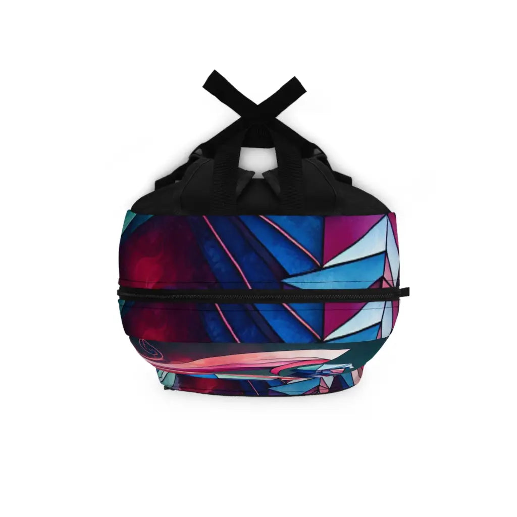 Geometric Warrior in Motion Backpack One size Bags