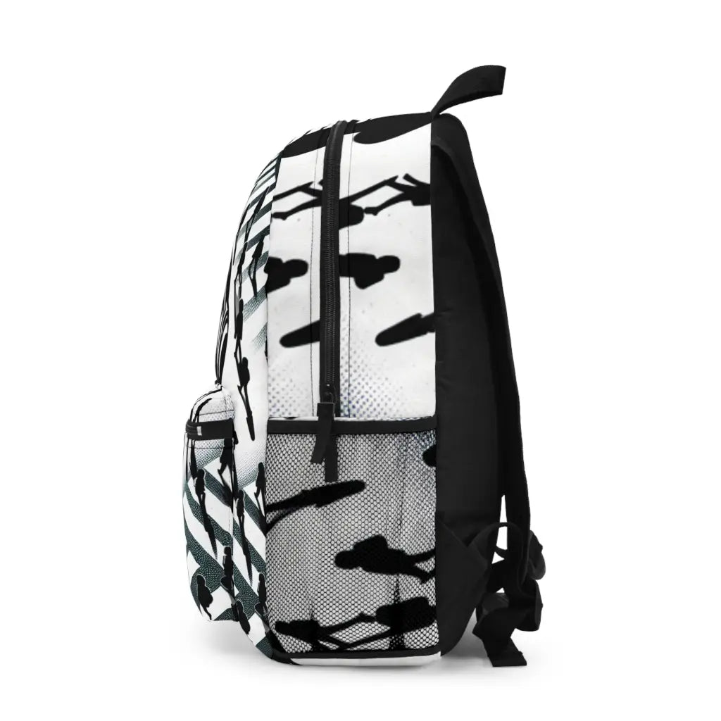 Giant Headphones in the City Crosswalk Backpack One size