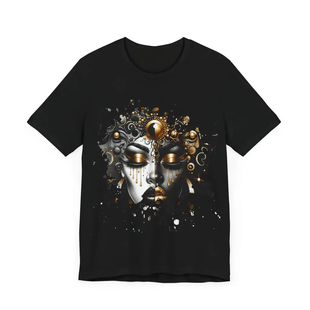 Gilded Tears of Solitude - Jersey Short Sleeve Tee - T-Shirt