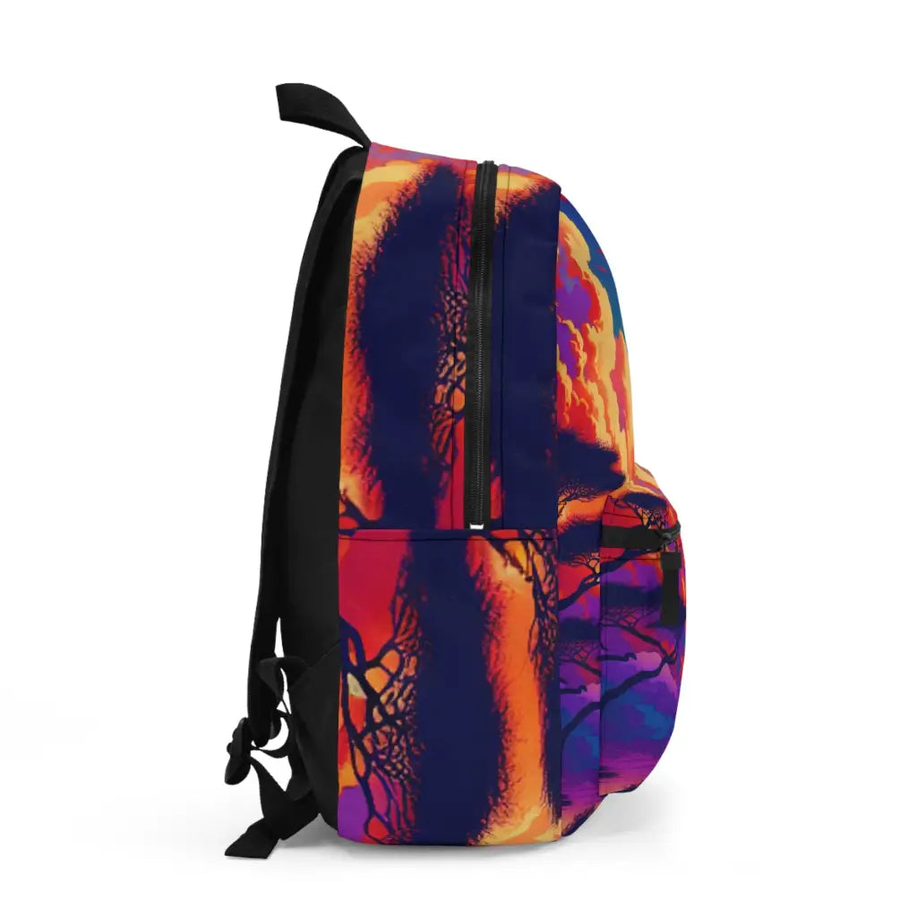 Giraffe Among the Clouds Backpack One size Bags
