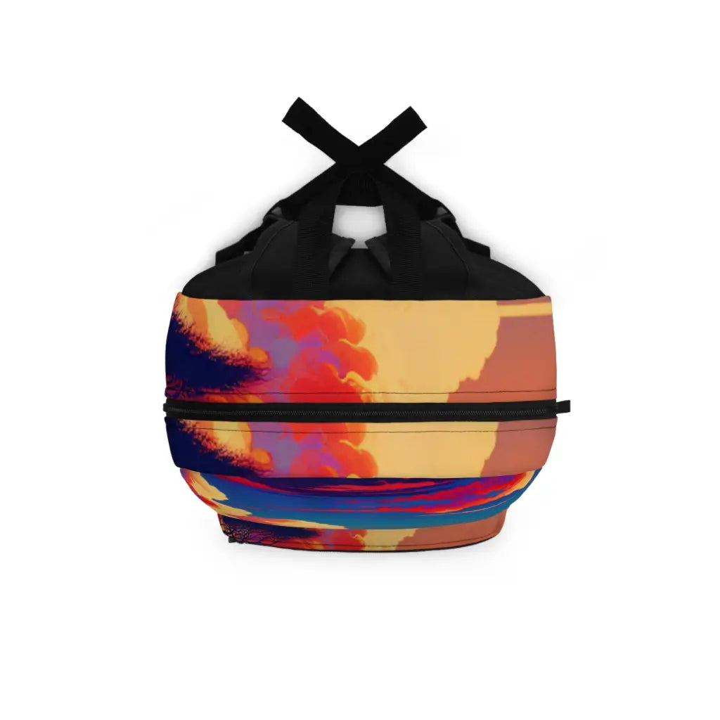 Giraffe Among the Clouds Backpack One size Bags