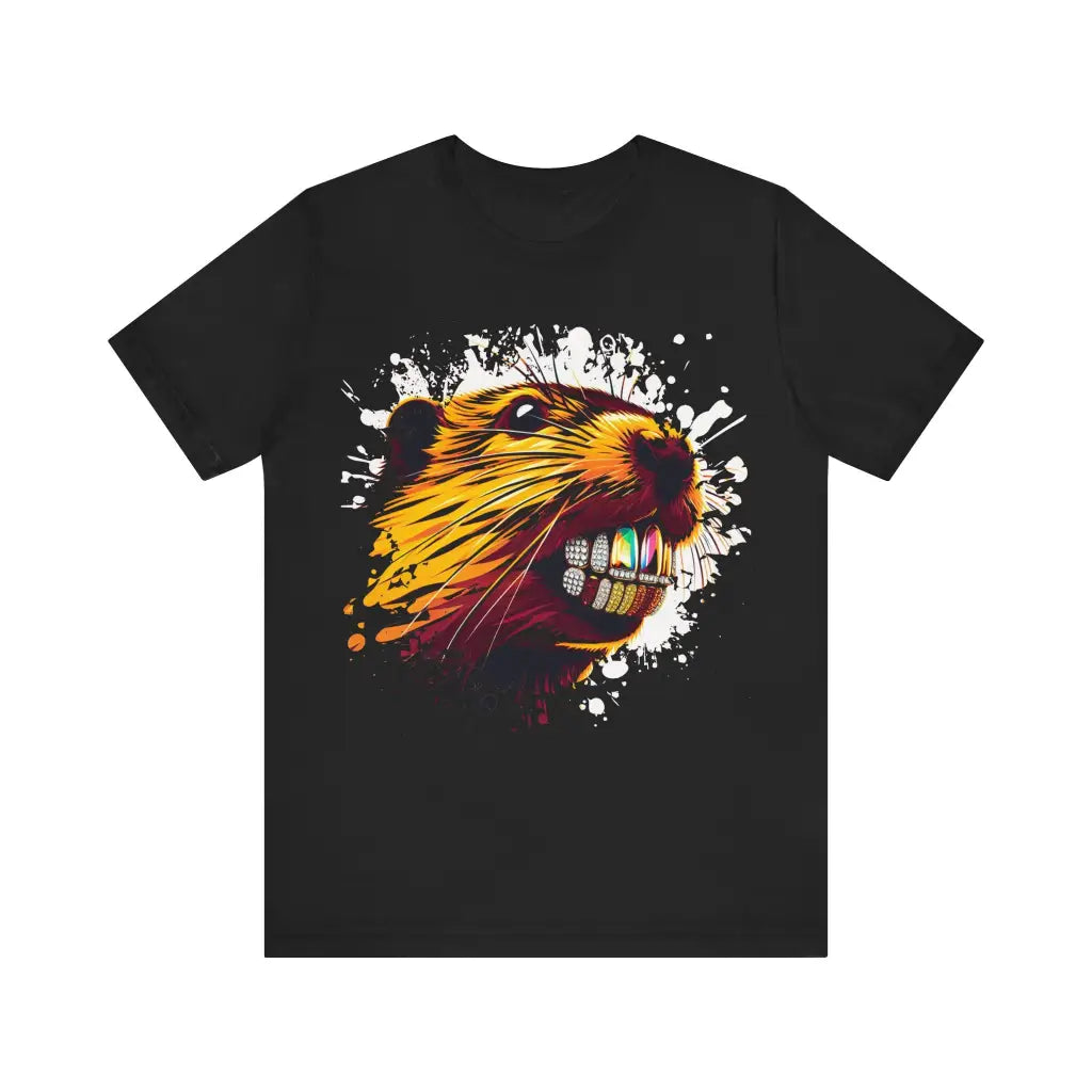 Glamorous Rodent with Dazzling Grill - Jersey Short Sleeve