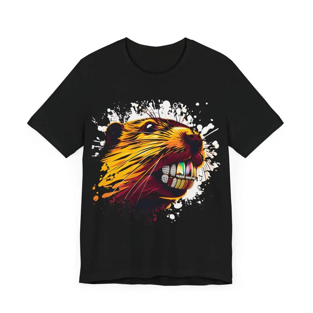 Glamorous Rodent with Dazzling Grill - Jersey Short Sleeve