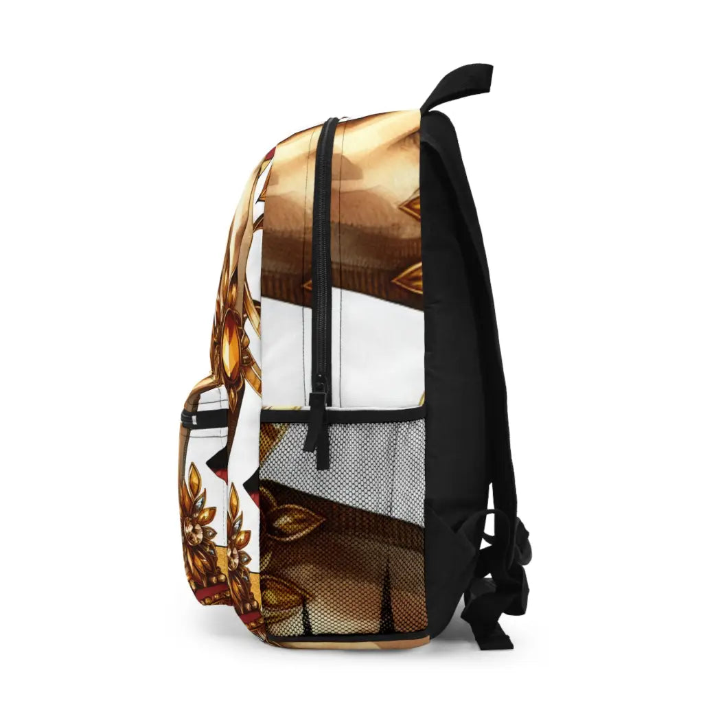 Glamour and Geometric Allure Backpack One size Bags