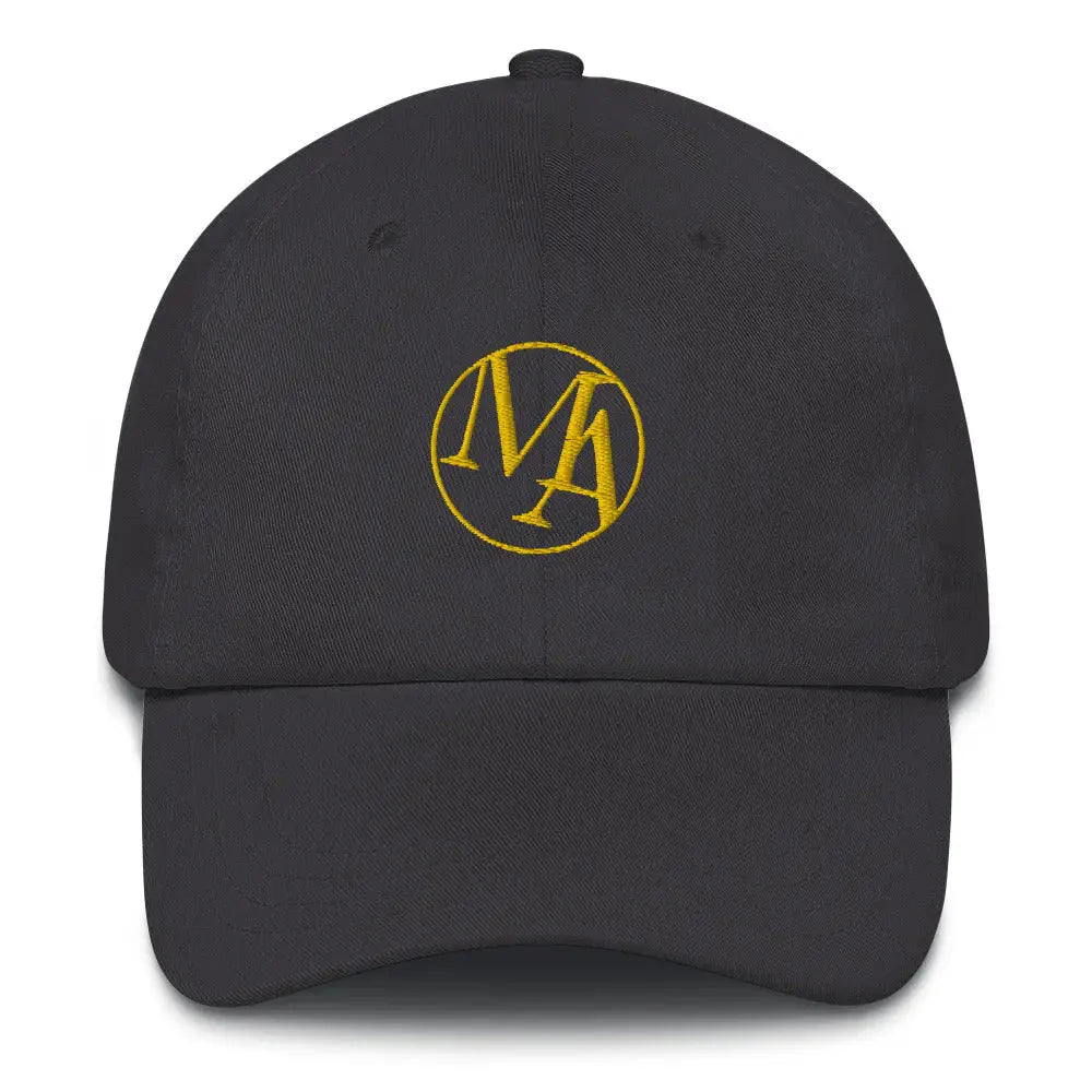 Gold Maxwell Alexanders Insignia Dad hat - Dark Grey - Hat