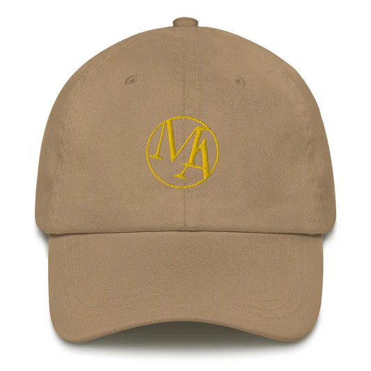 Gold Maxwell Alexanders Insignia Dad hat - Khaki - Hat