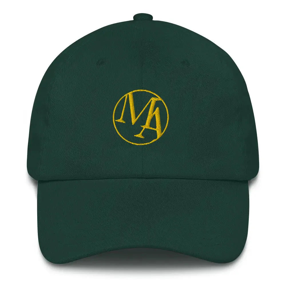 Gold Maxwell Alexanders Insignia Dad hat - Spruce - Hat