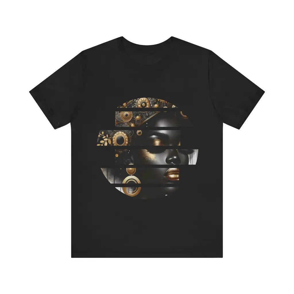 Golden Embellishments Jersey Short Sleeve Tee Black / S T
