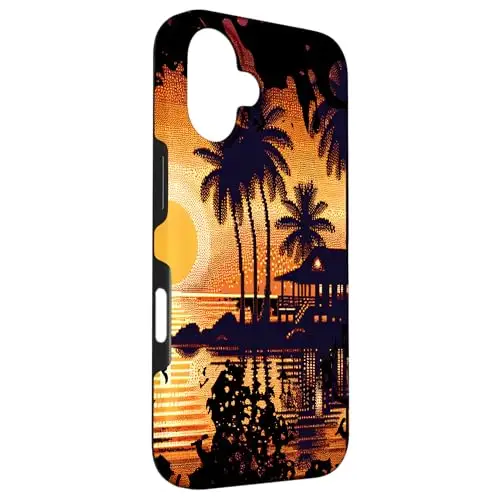 Golden Horizon: Sunset Serenity Case (iPhone Select Model)