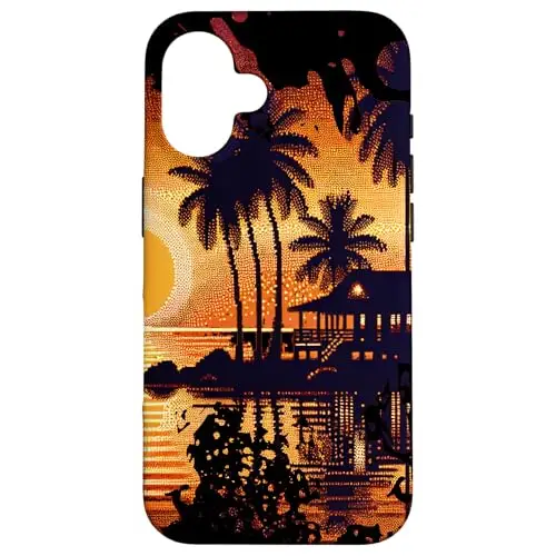 Golden Horizon: Sunset Serenity Case (iPhone Select Model)