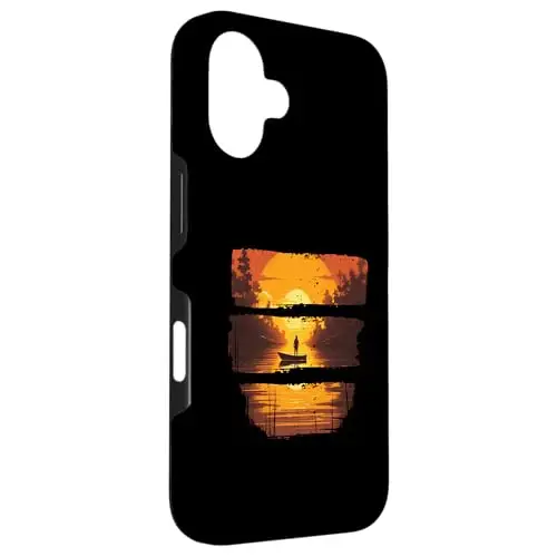 Golden Horizons: A Sunset Serenity Case (iPhone Select