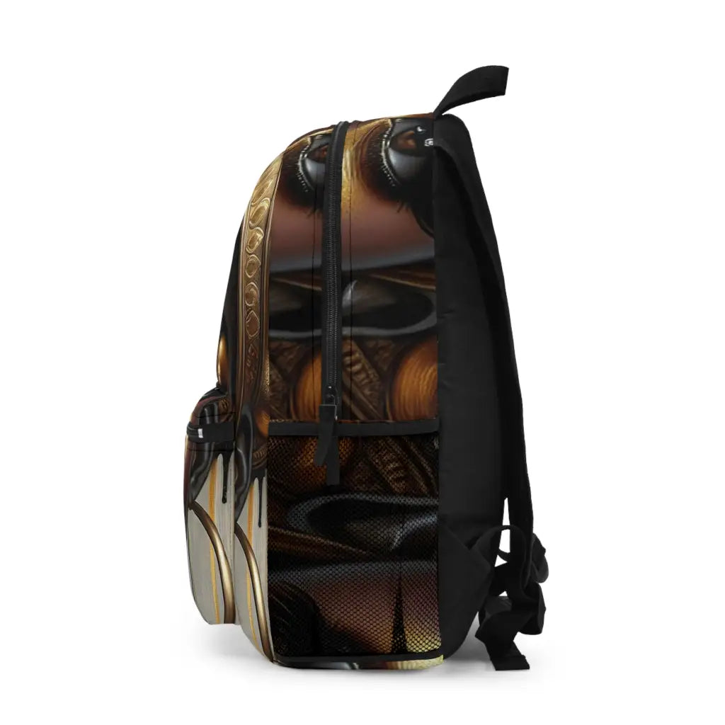 Golden Radiance of Royalty Backpack One size Bags