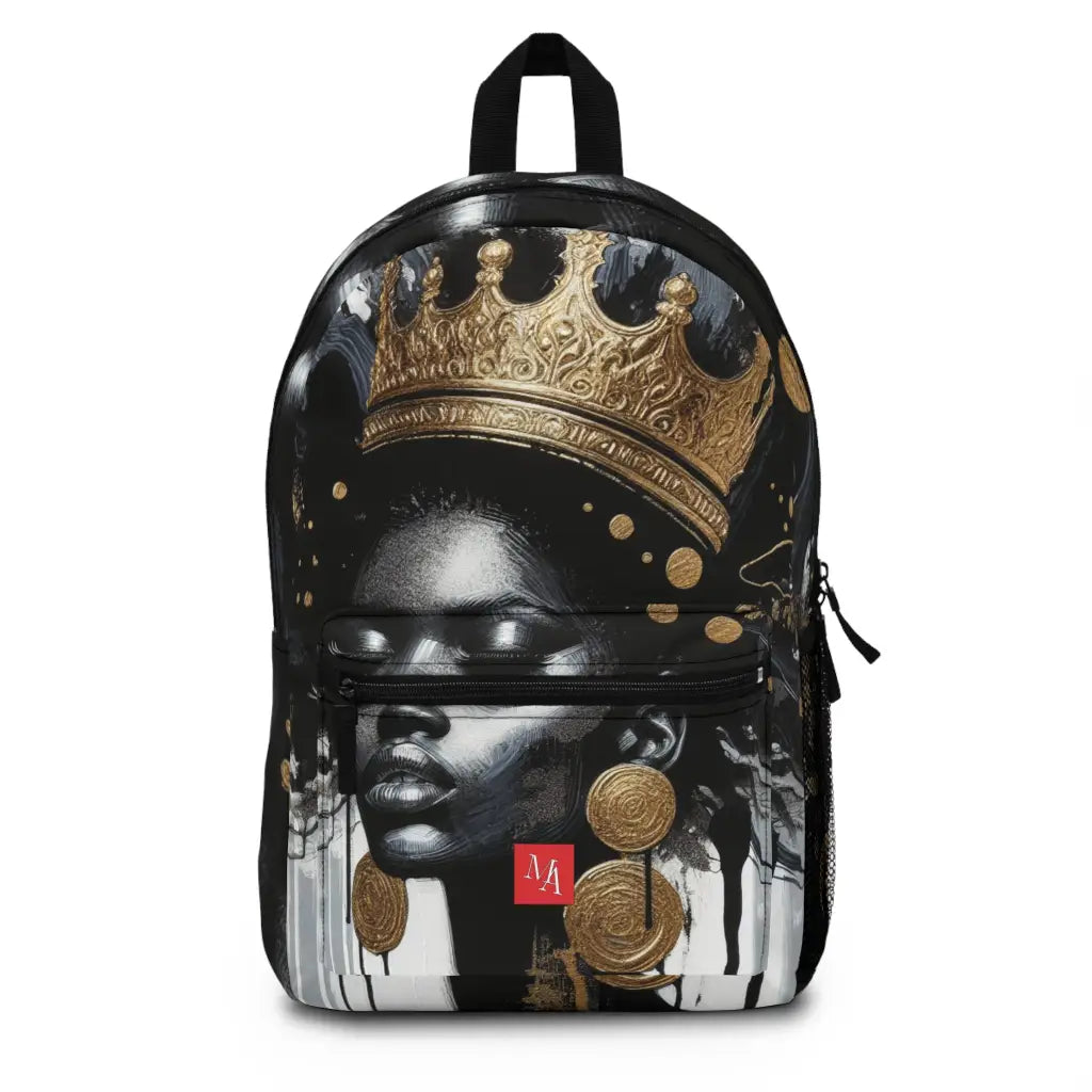 Golden Sovereignty Unveiled - Backpack - One size - Bags