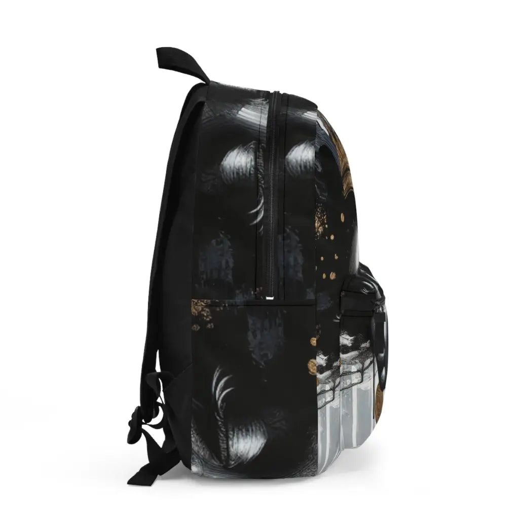 Golden Sovereignty Unveiled - Backpack - One size - Bags