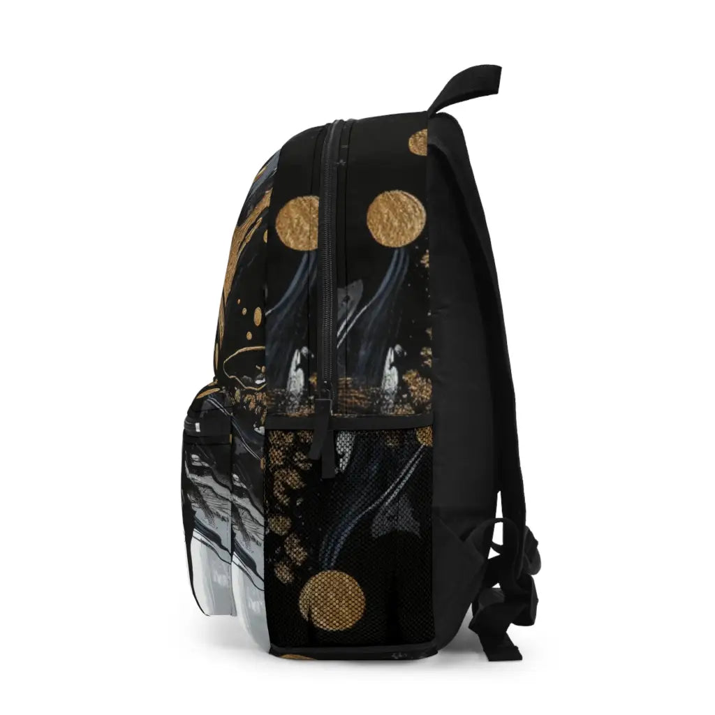 Golden Sovereignty Unveiled - Backpack - One size - Bags