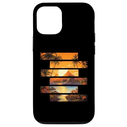 Golden Tropica Island Sunset Paradise Case (iPhone Select