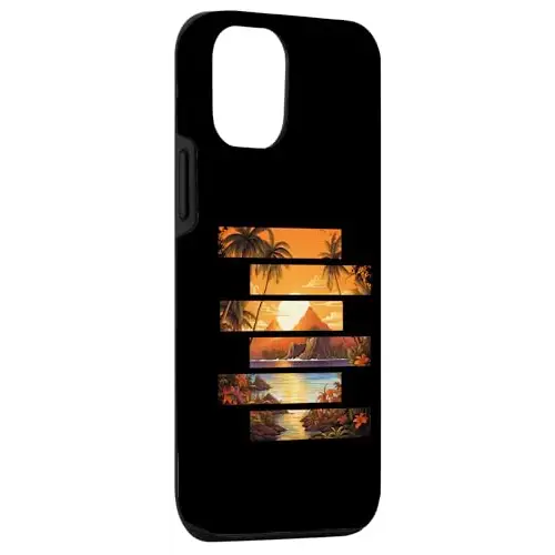 Golden Tropica Island Sunset Paradise Case (iPhone Select