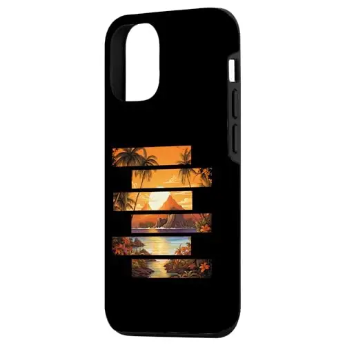 Golden Tropica Island Sunset Paradise Case (iPhone Select