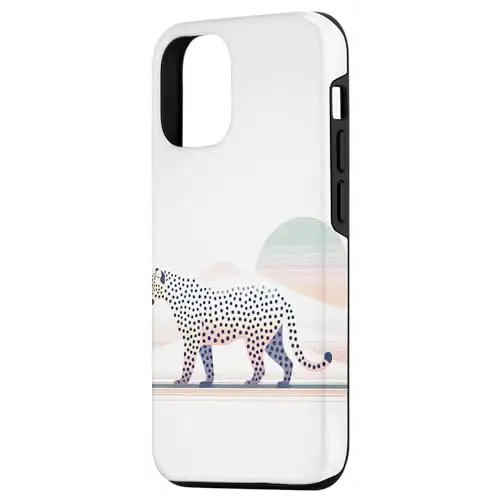 Grace in the Sands: Leopard’s Sunset Walk Case (iPhone