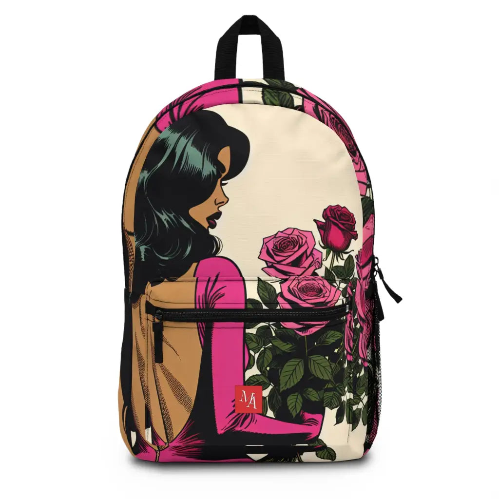 Graceful Bouquet in Pink Backpack One size Bags
