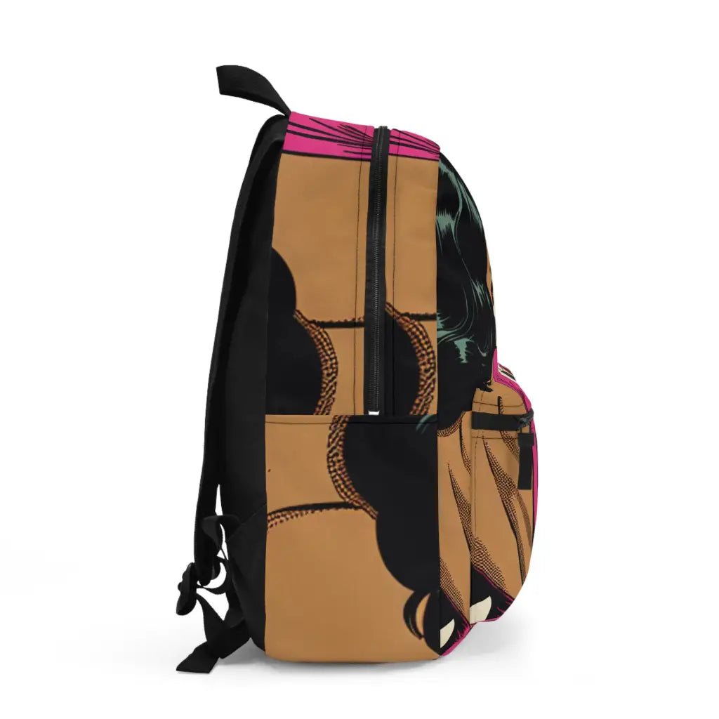 Graceful Bouquet in Pink Backpack One size Bags