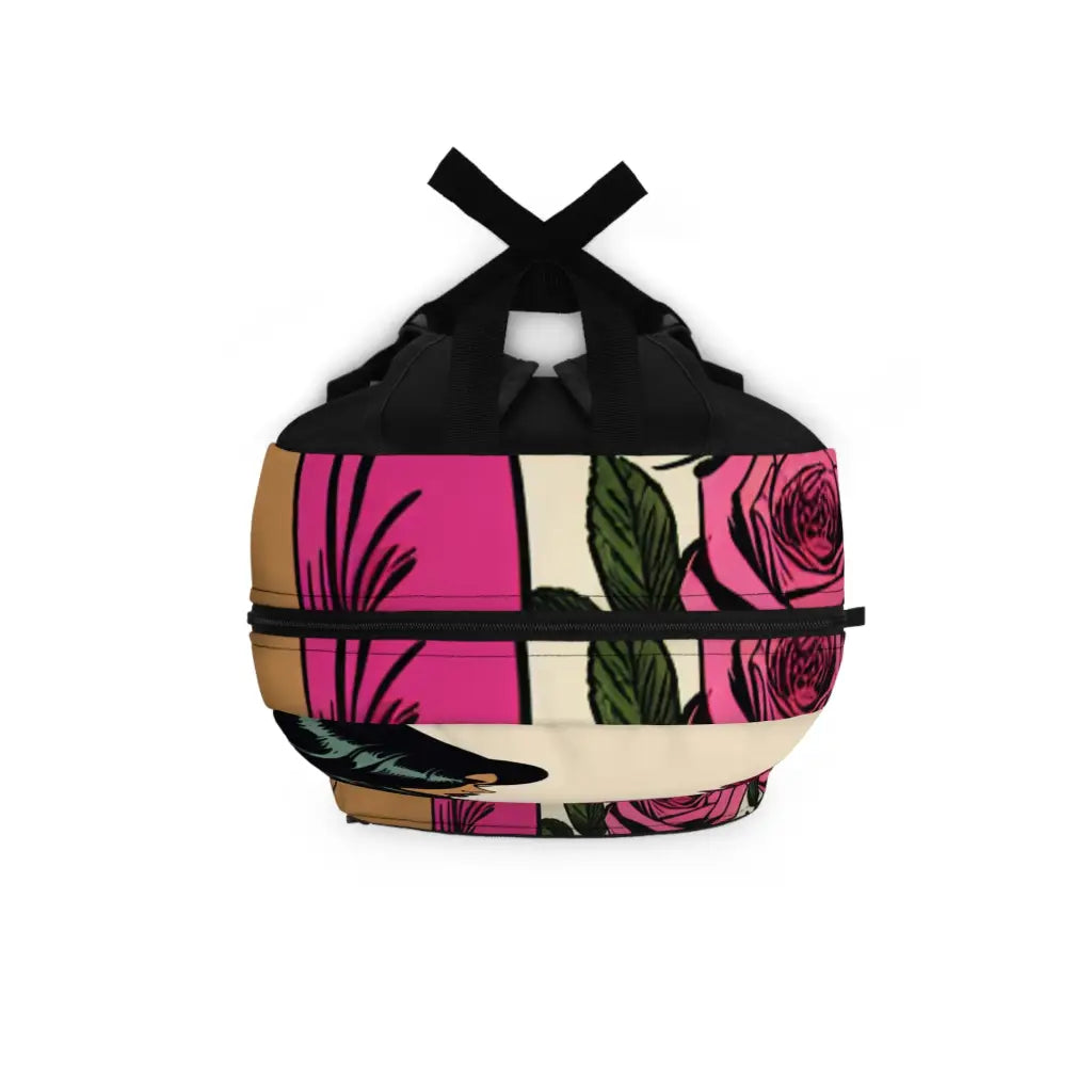 Graceful Bouquet in Pink Backpack One size Bags
