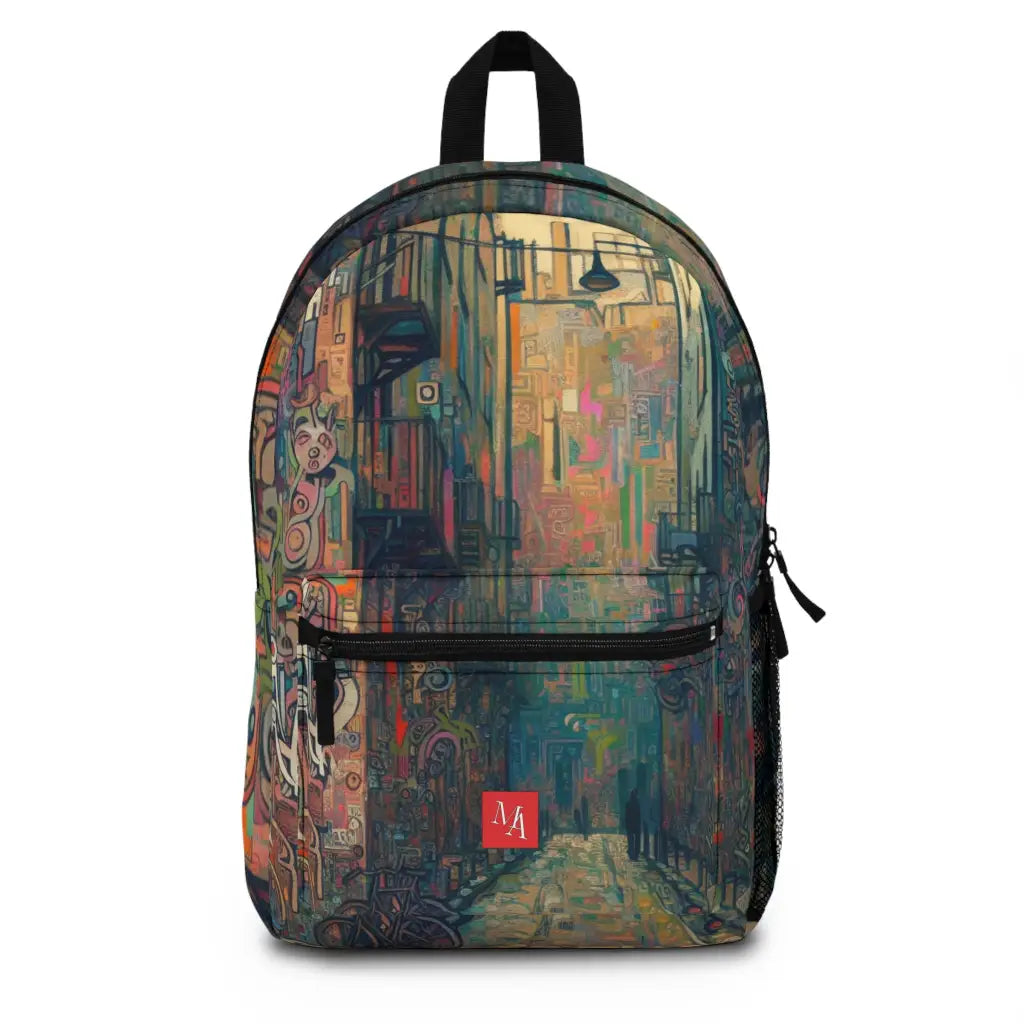 Graffiti Alley Artistry Backpack One size Bags