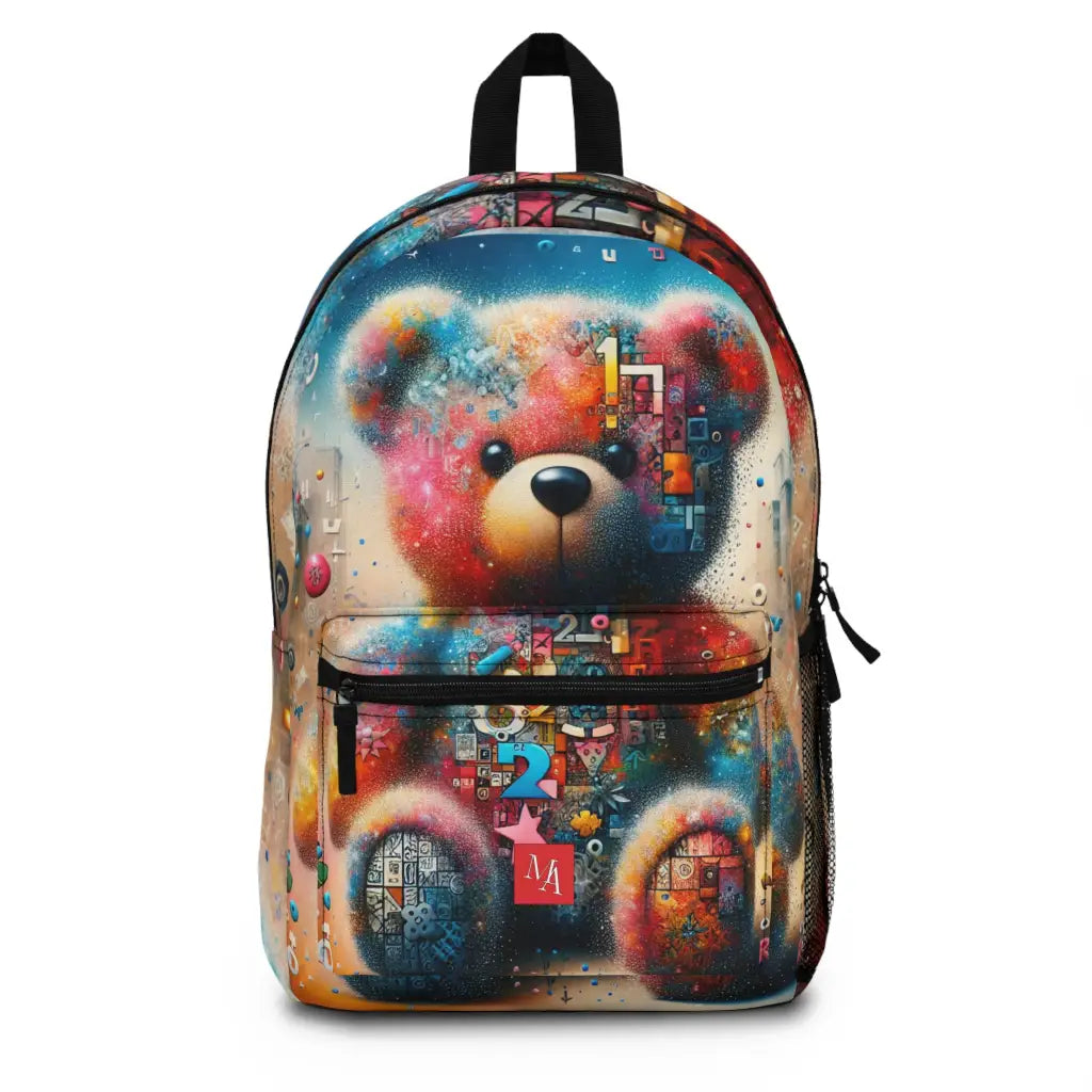 Graffiti Bear Wonderland Backpack One size Bags