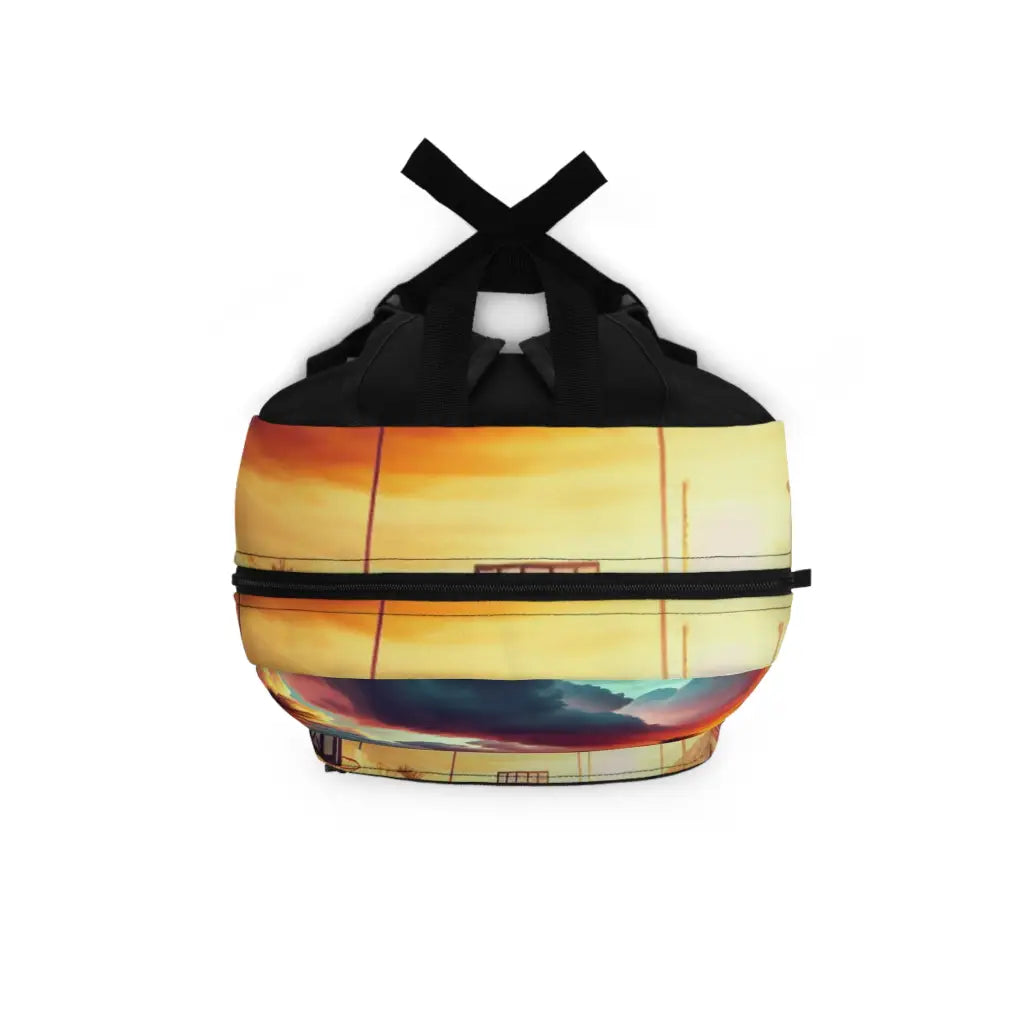 Graffiti Court in Paradise Backpack One size Bags