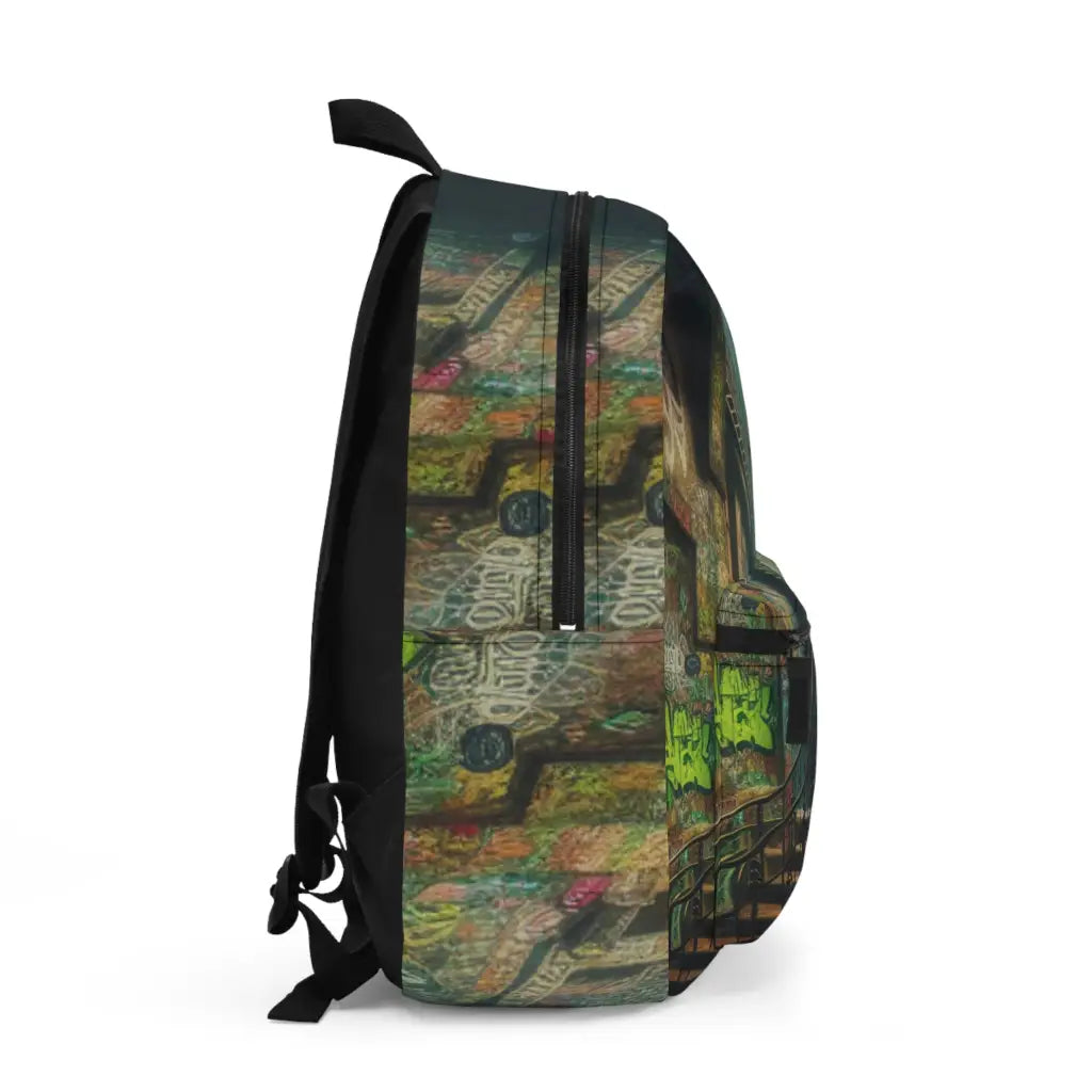 Graffiti Stairway Passage Backpack One size Bags