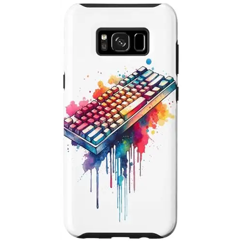 Graffiti Style Keyboard: Creative Chaos Case (Galaxy)