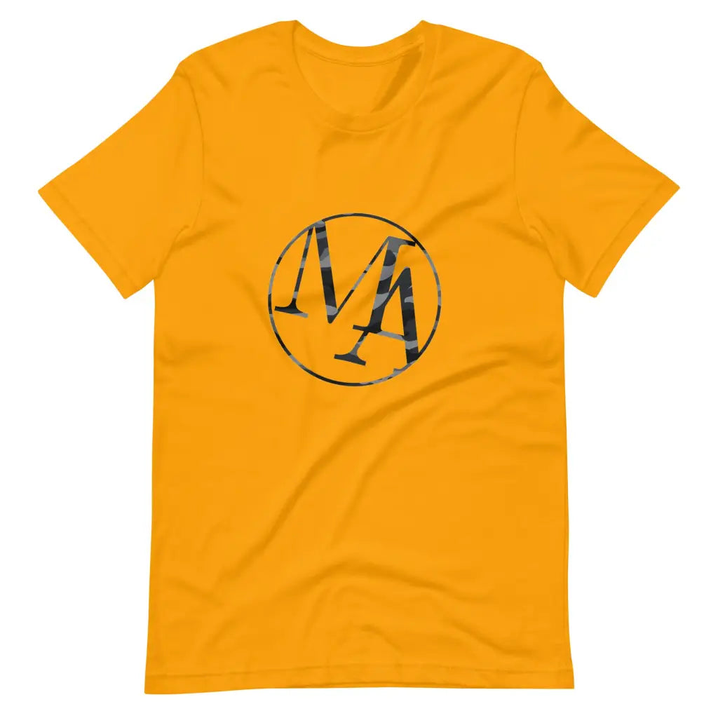 Grey Camo Maxwell Alexanders Insignia t-shirt - Gold / S