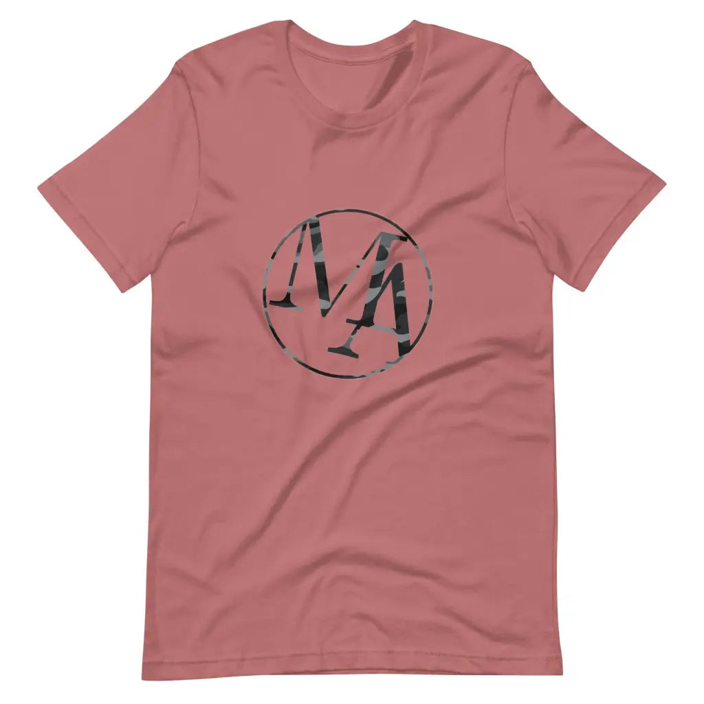 Grey Camo Maxwell Alexanders Insignia t-shirt - Mauve / S