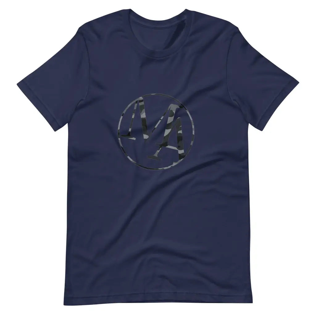 Grey Camo Maxwell Alexanders Insignia t-shirt - Navy / S