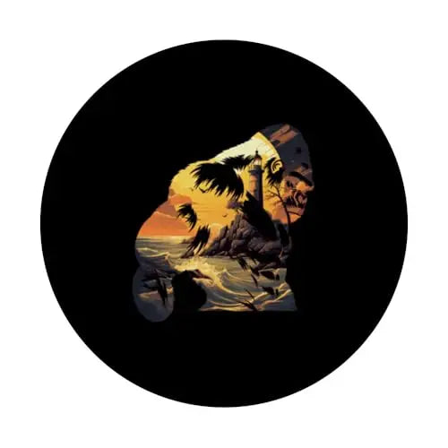 Guardian of the Coast: The Sentinel’s Vigil PopSockets