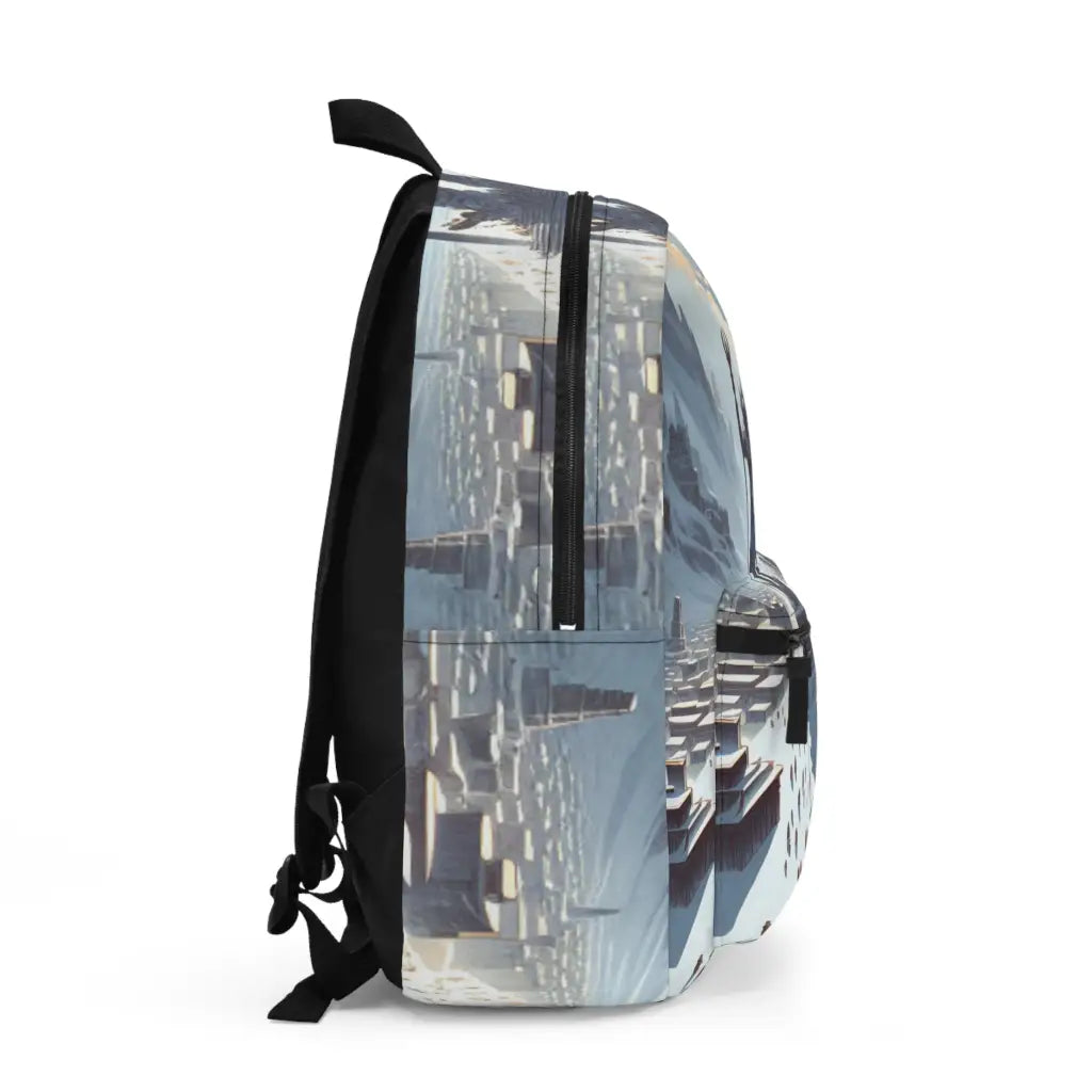 Guardian of the Frosted Cityscape Backpack One size Bags