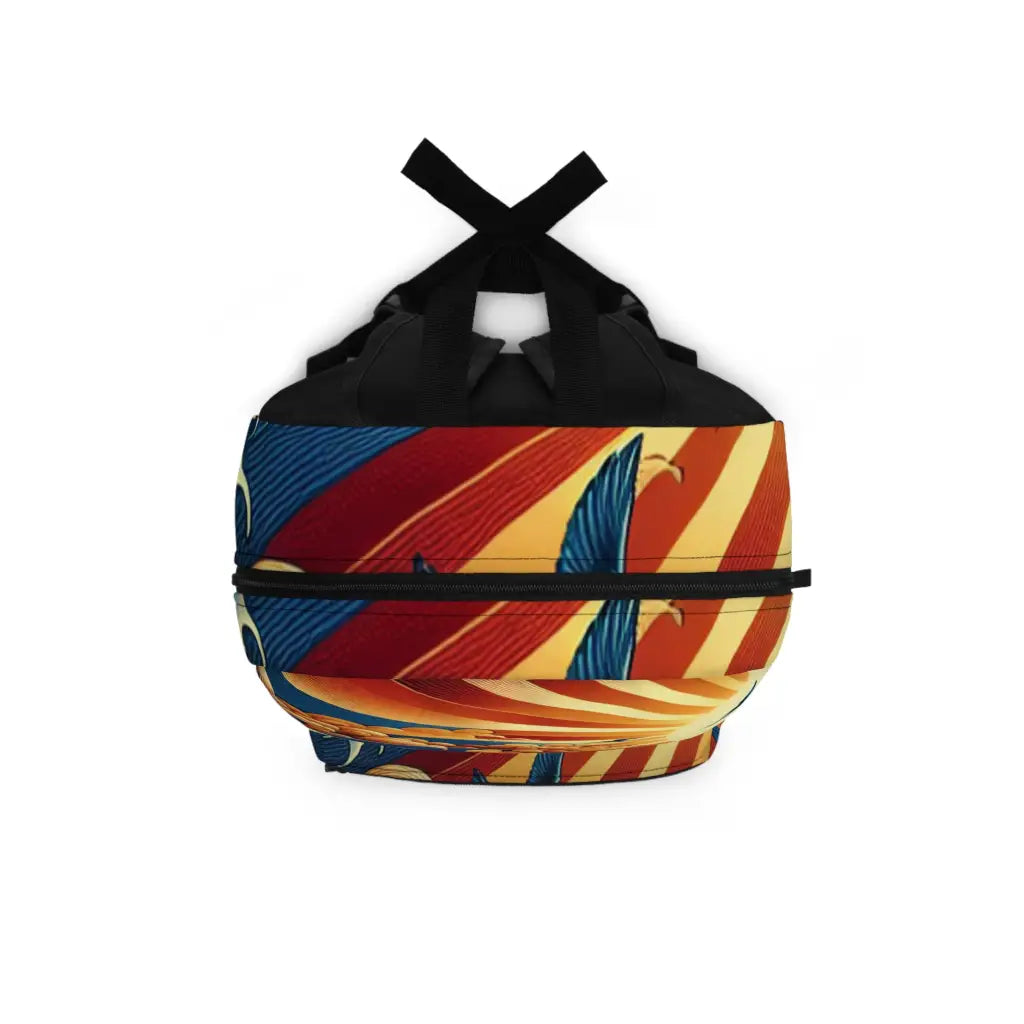 Guiding Beacon Over Waves Backpack One size Bags